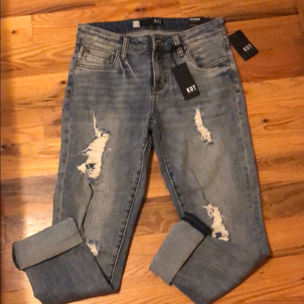 KUT Catherine Boyfriend Jeans